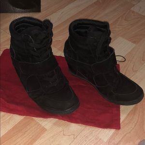 Hidden heel sneakers